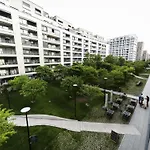 Cozy Urban Residence Studio - Balcony With Garden View